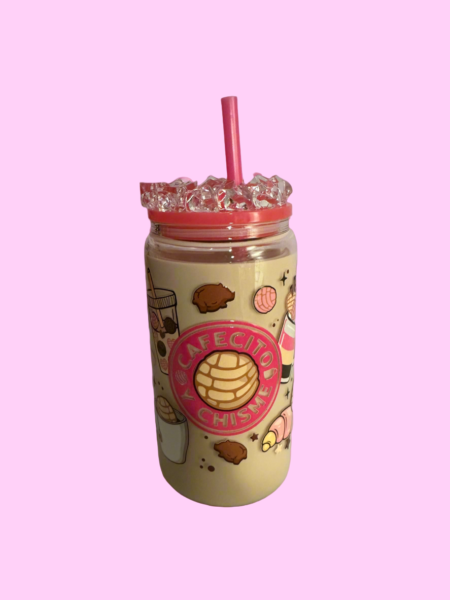 Snow globe 16 oz Coffee & Milk cup