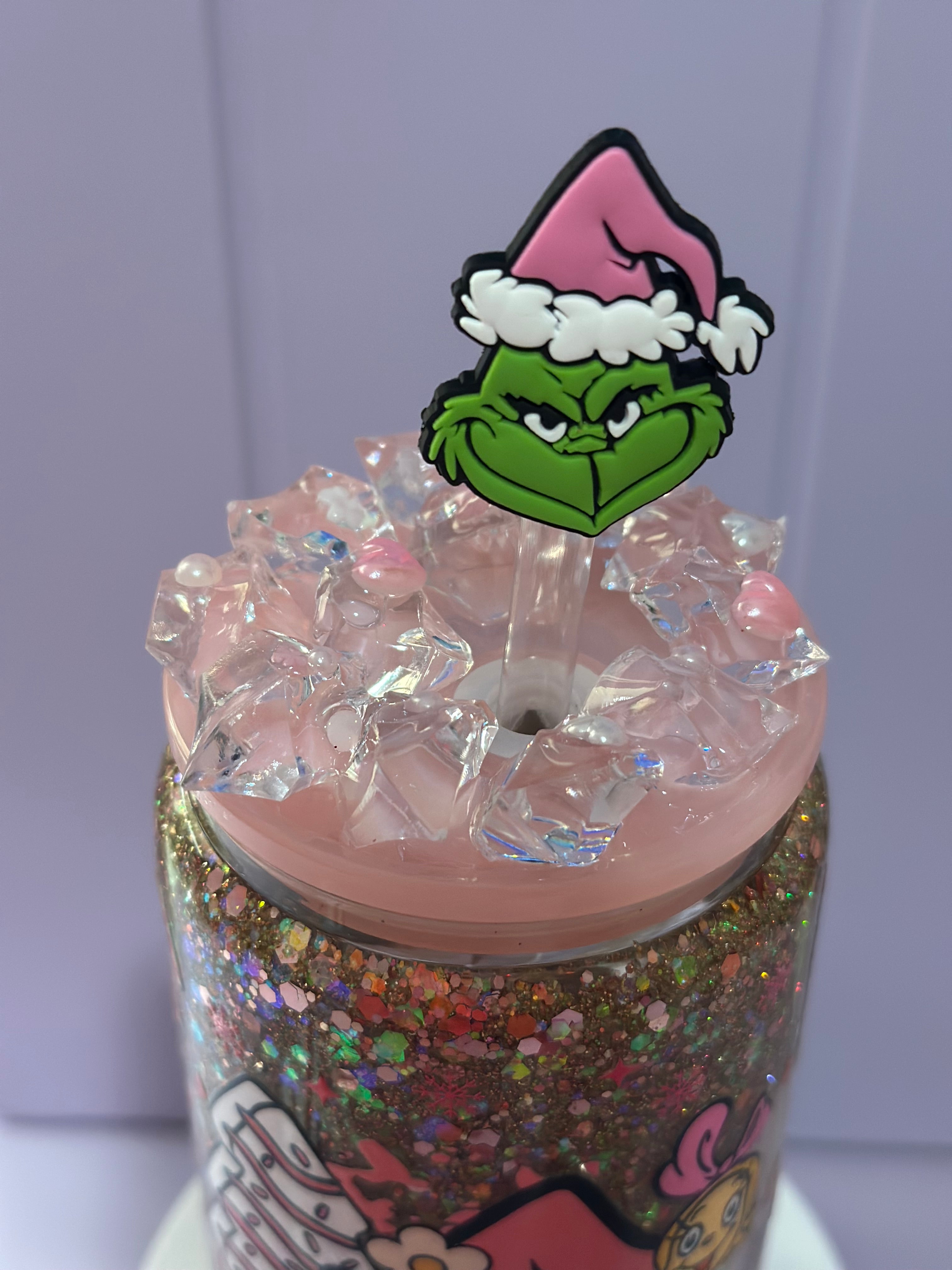 Grinch Snowglobe 16oz cup