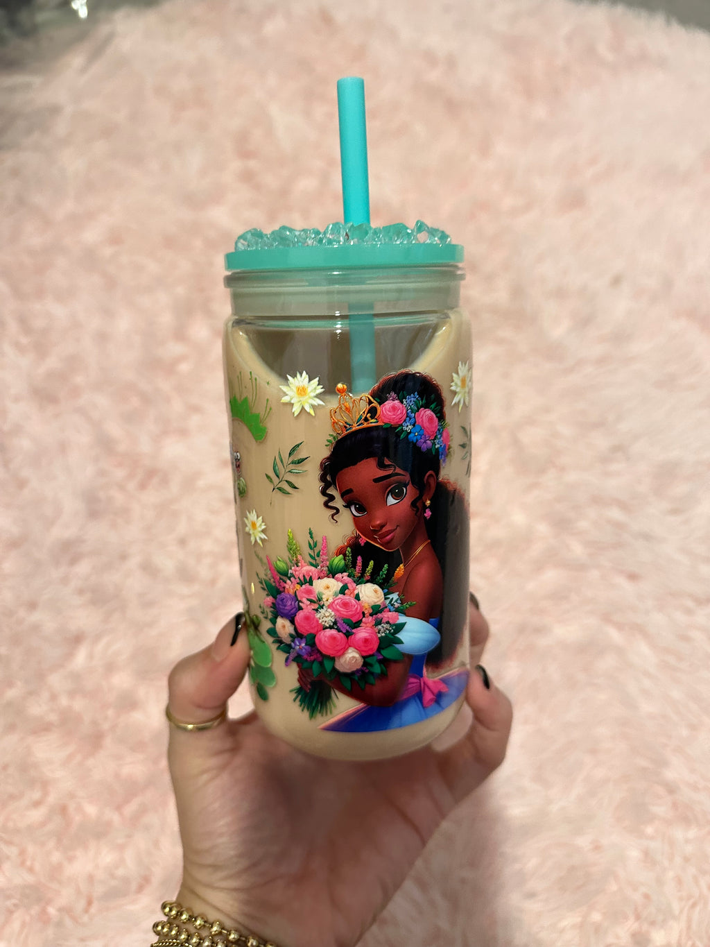 16 oz Princess and the Frog Snow Globe