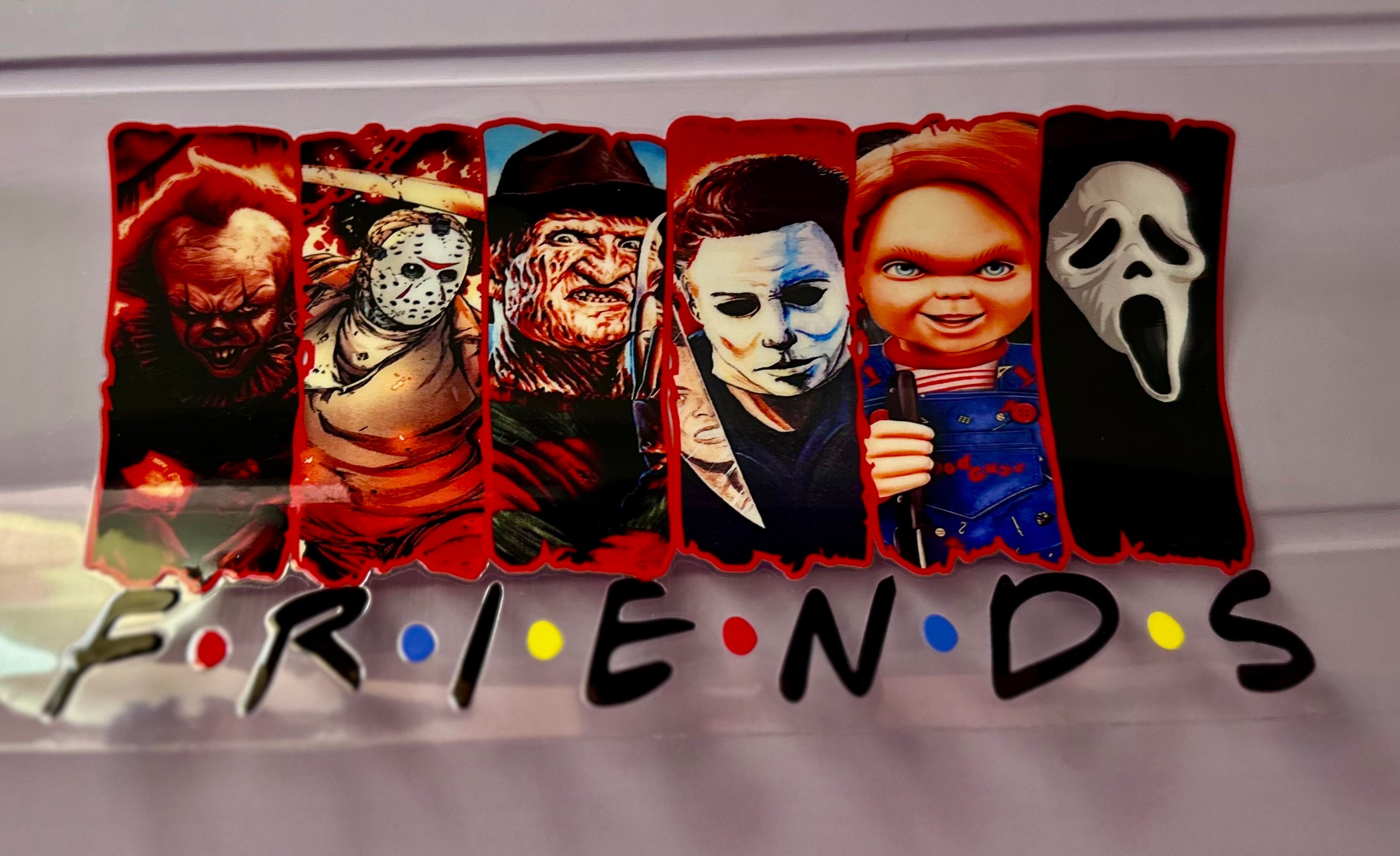 Halloween character Uv-dtf