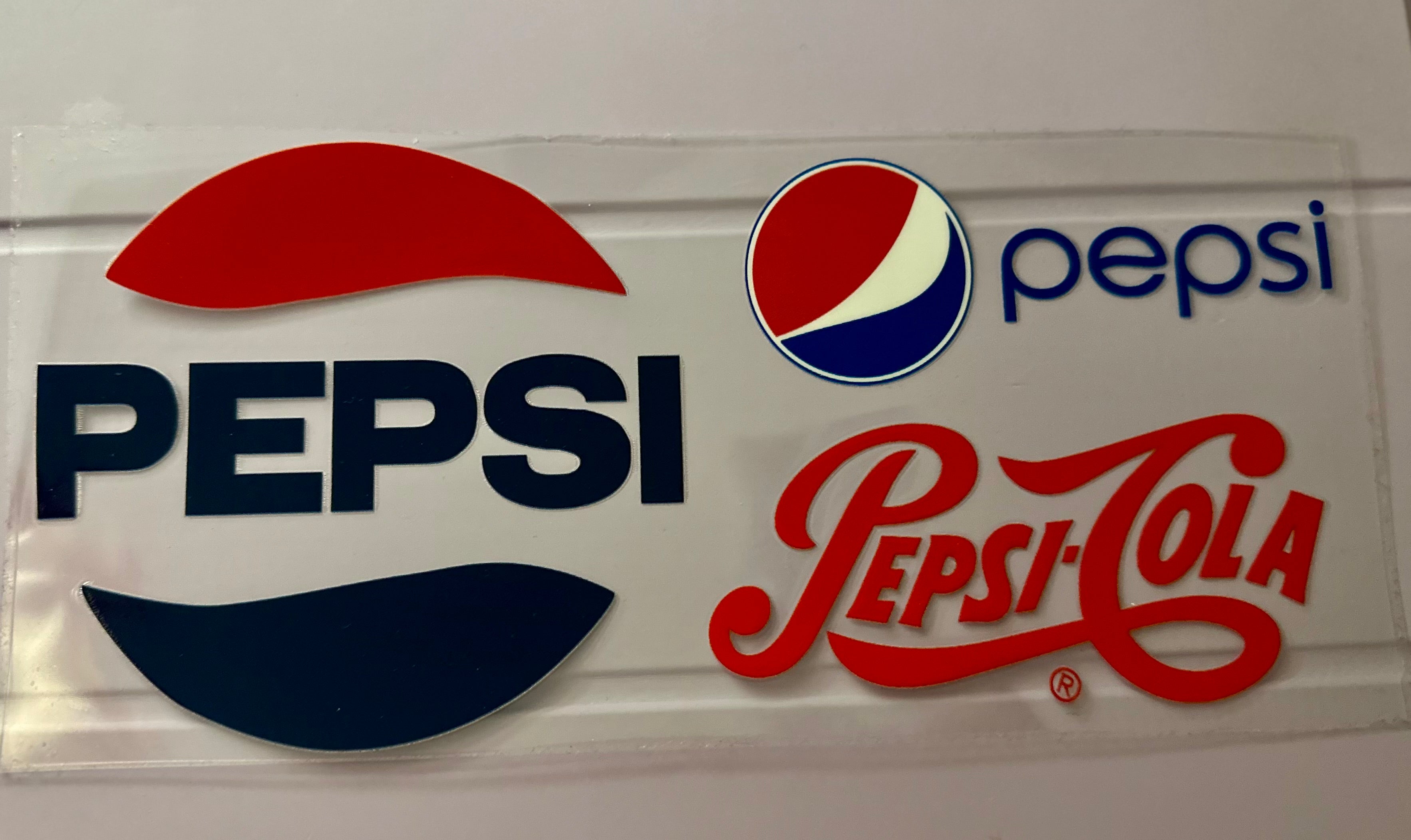 Pepsi uv dtf cup wrap