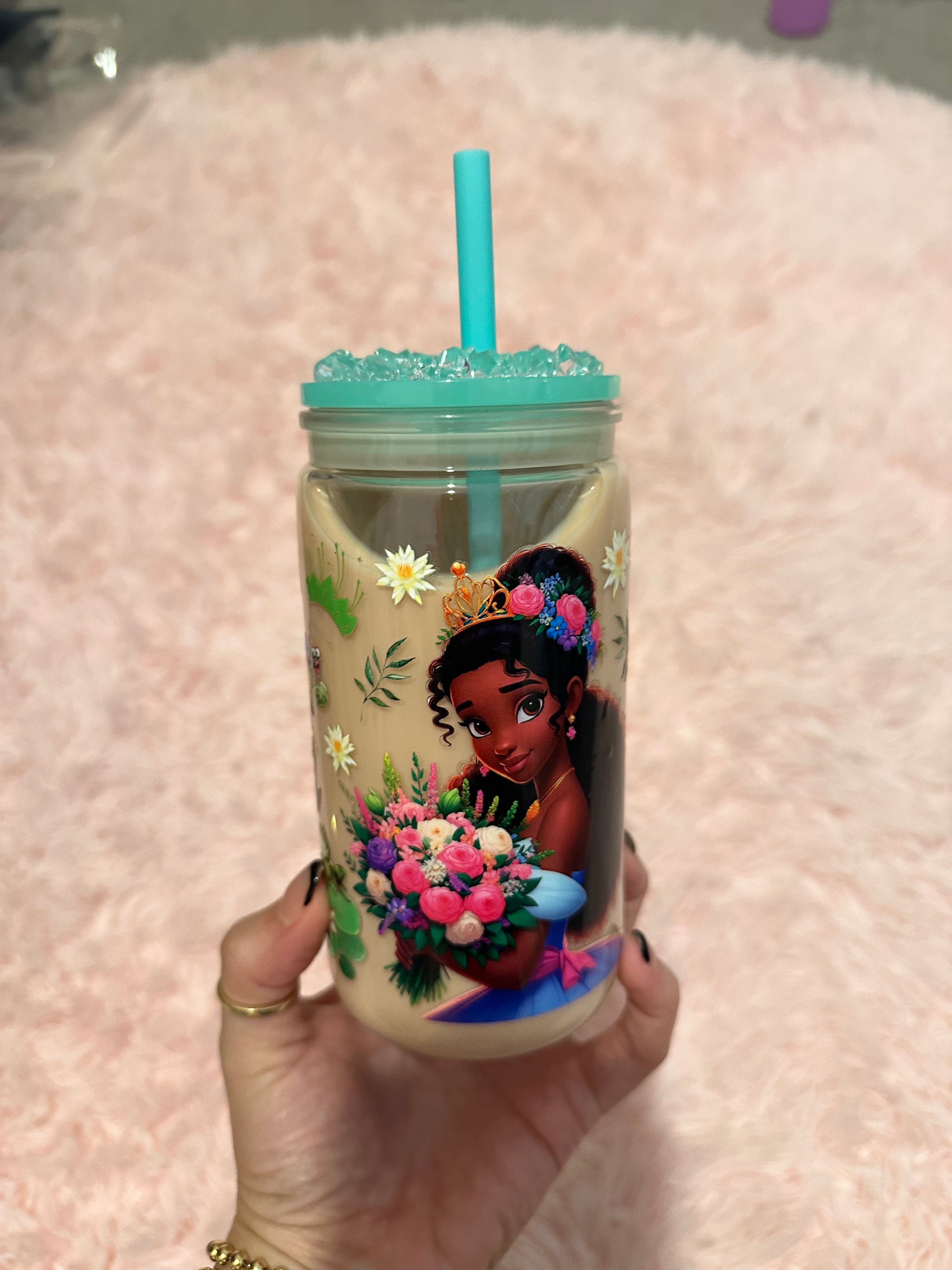 16 oz Princess and the Frog Snow Globe